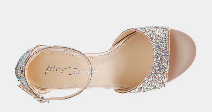 Betsey Johnson Kami Rhinestone Heels Robin Boutique