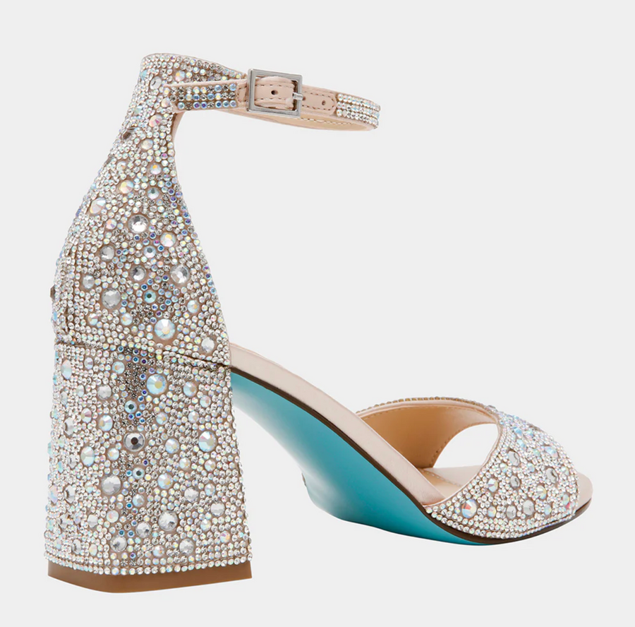 Betsey Johnson Kami Rhinestone Heels Robin Boutique