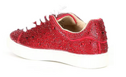Kids' SIDNY Red Rhinestones Shoes by Betsey Johnson 'Mom & Me' Robin Boutique