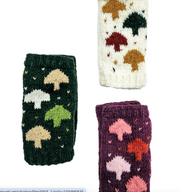 Owl Handmade Knit Fingerless Gloves Robin Boutique