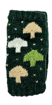 Owl Handmade Knit Fingerless Gloves