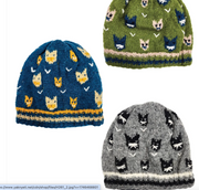 Handmade Knit Beanie Hats by Yak & Yeti Robin Boutiue
