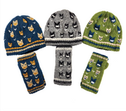 Handmade Knit Beanie Hats by Yak & Yeti Robin Boutiue