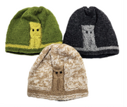 Handmade Knit Beanie Hats by Yak & Yeti Robin Boutiue