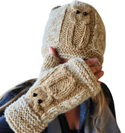 Handmade Knit Beanie Hats by Yak & Yeti Robin Boutiue