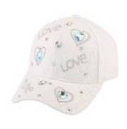 Rhinestone Hearts Ball Cap Robin Boutique