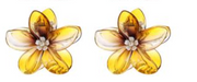 Flower Claw Clips