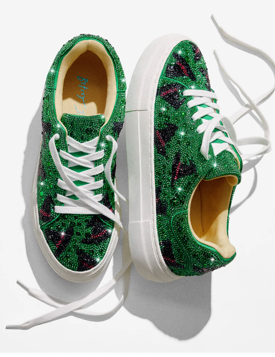 SIDNY Adult Witch Hat Rhinestones Sneaker Shoes by Betsey Johnson Robin Boutique