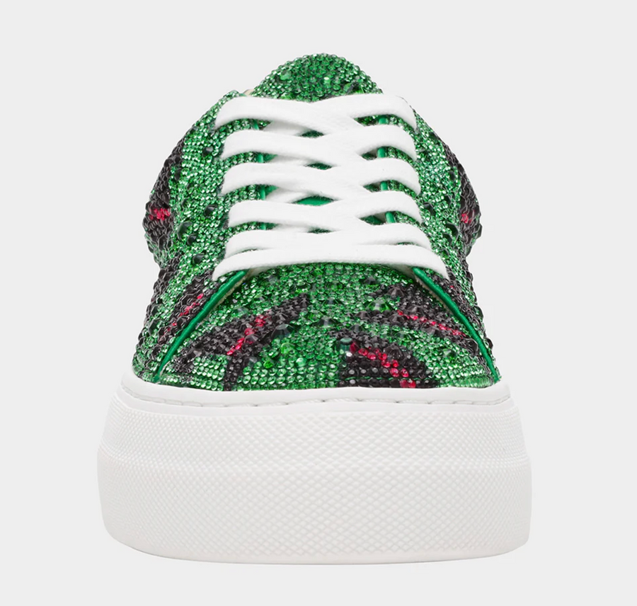 SIDNY Adult Witch Hat Rhinestones Sneaker Shoes by Betsey Johnson Robin Boutique