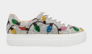 SIDNY Adult Holiday Lights Sneaker Shoes by Betsey Johnson Robin Boutique