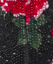 Betsey Johnson Belle Black Flower Multi Boots Robin Boutique