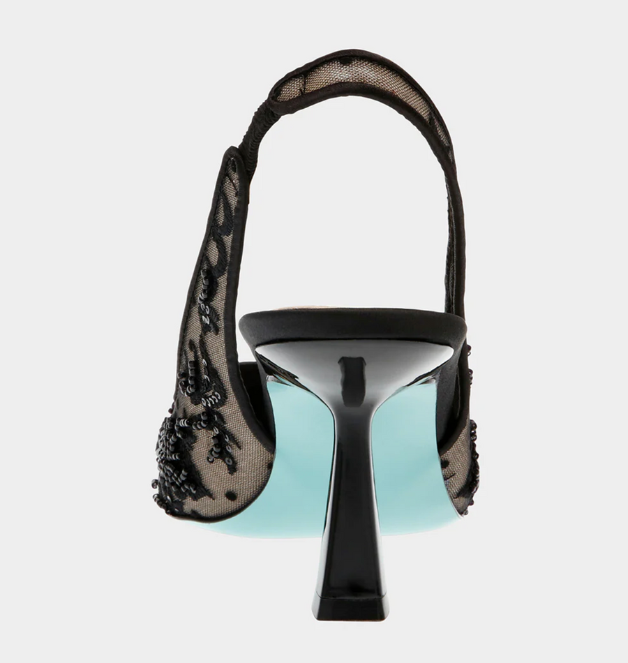 Betsey Johnson Nikki Black Heels Robin Boutique