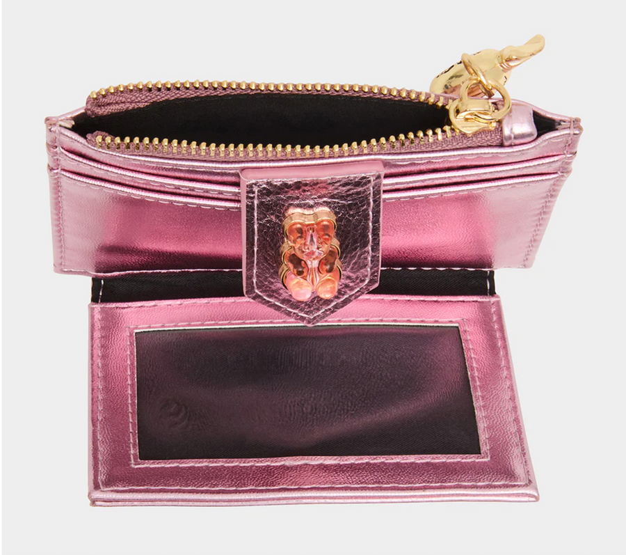 Betsey Johnson Candy in Pink Bifold Wallet Robin Boutique
