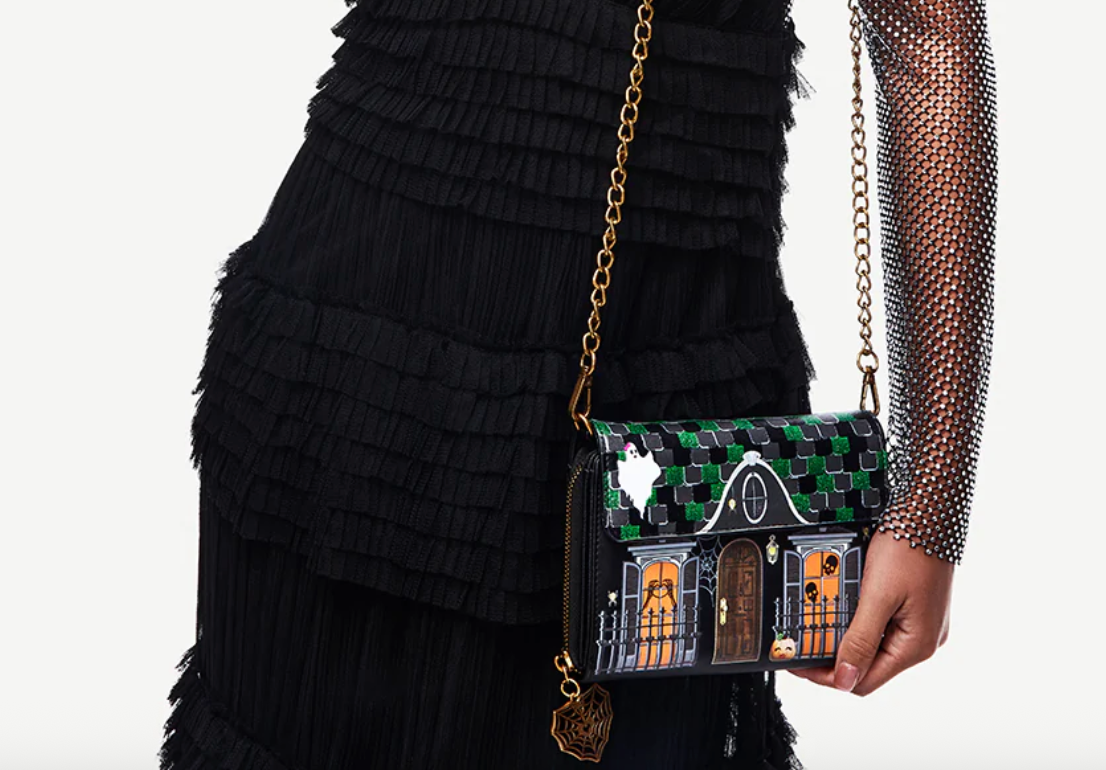 Betsey Johnson Forever Home Wallet on Chain