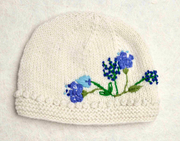 Theres Ecru Knit Beanie By Many Hands Robin Boutique