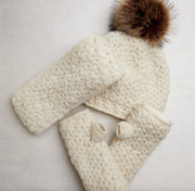 Addison Knit Handwarmers or Mittens By Many Hands