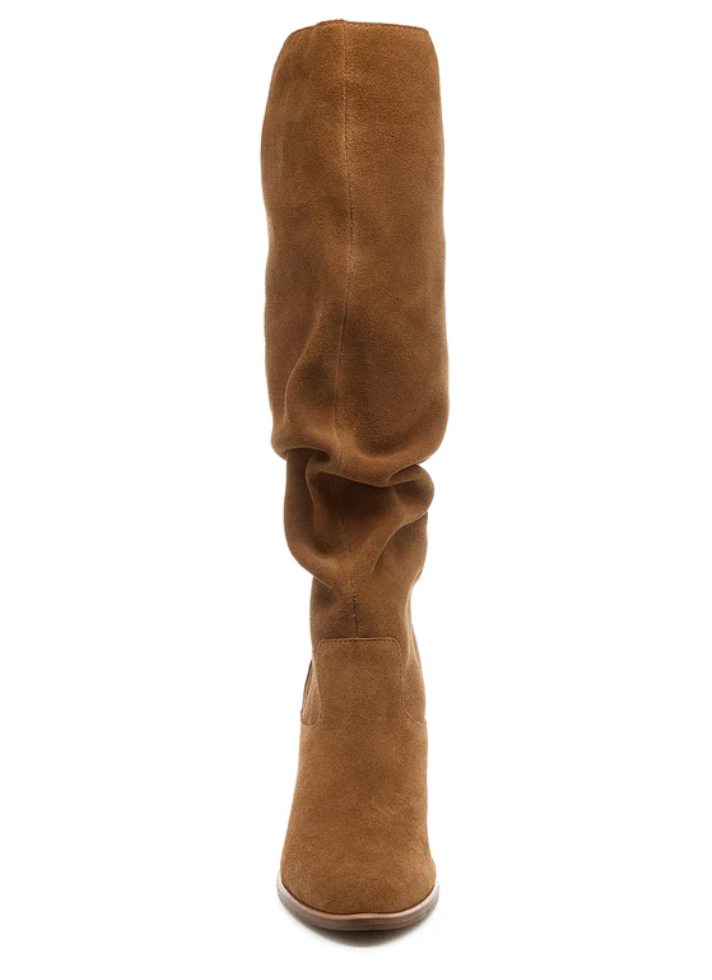 Kelsi Dagger Easton Honey Suede Slouchy Boots Robin Boutique