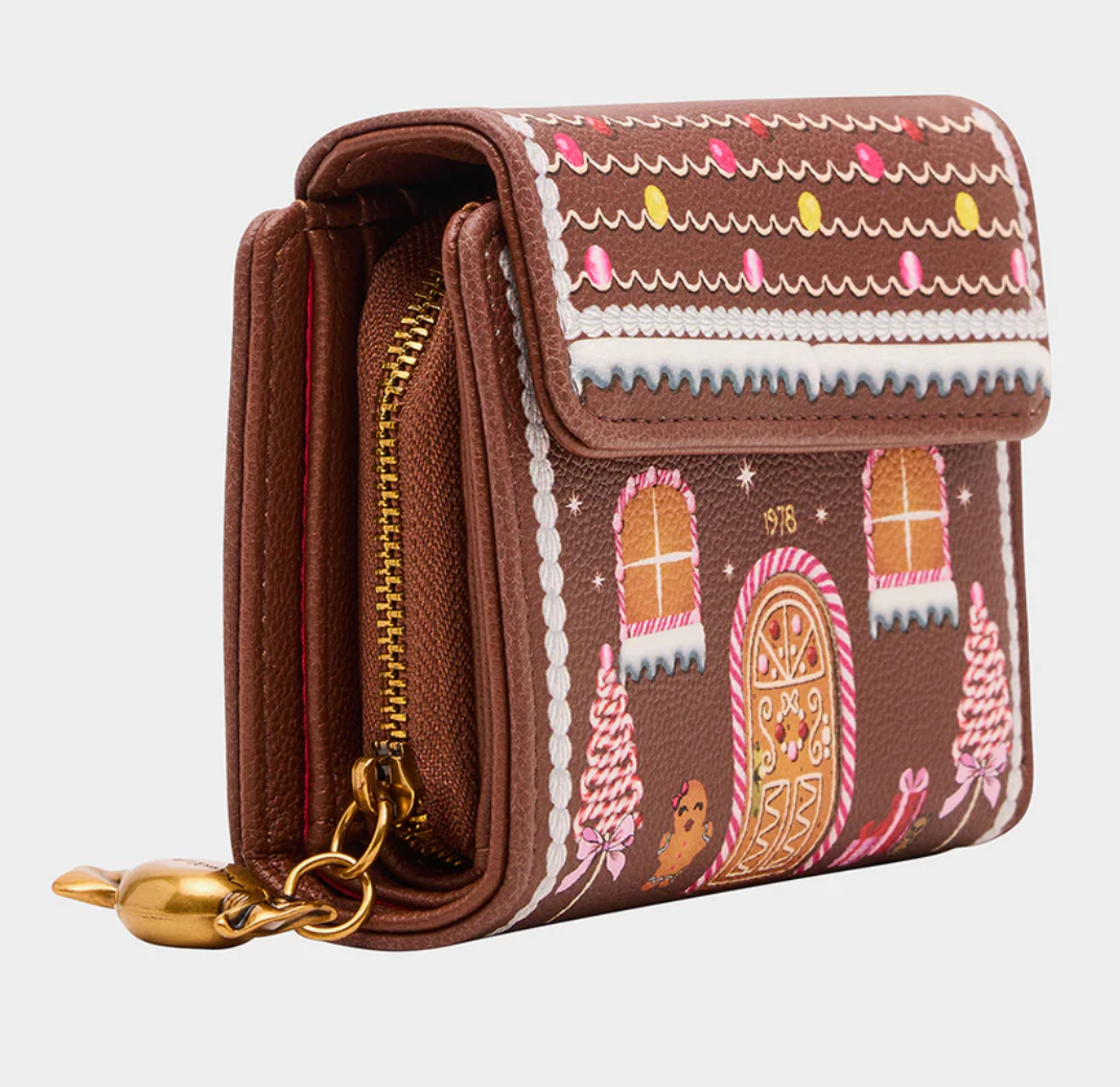 Betsey Johnson Baking Spirits Brown Wallet Robin Boutique