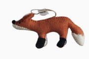 Wool Felt Christmas Ornament- Orange Standing Fox