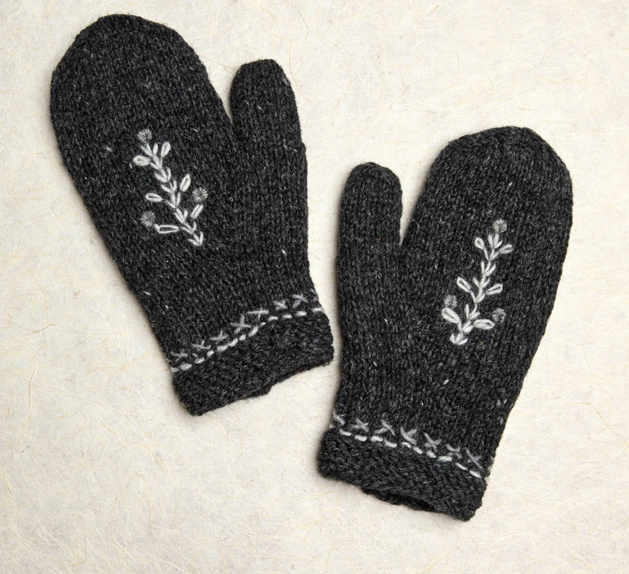 Daphne Knit Mittens By Many Hands Robin Boutique