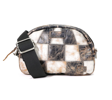 Bedstu Abundance Checkered Leather Bag Robin Boutique-Boutique