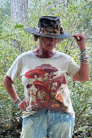 Lovely Mushroom Tee by Jaded Gypsy