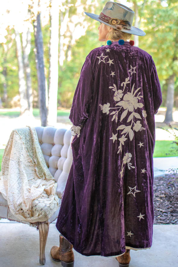 Moonlight Walk Velvet Duster by Jaded Gypsy