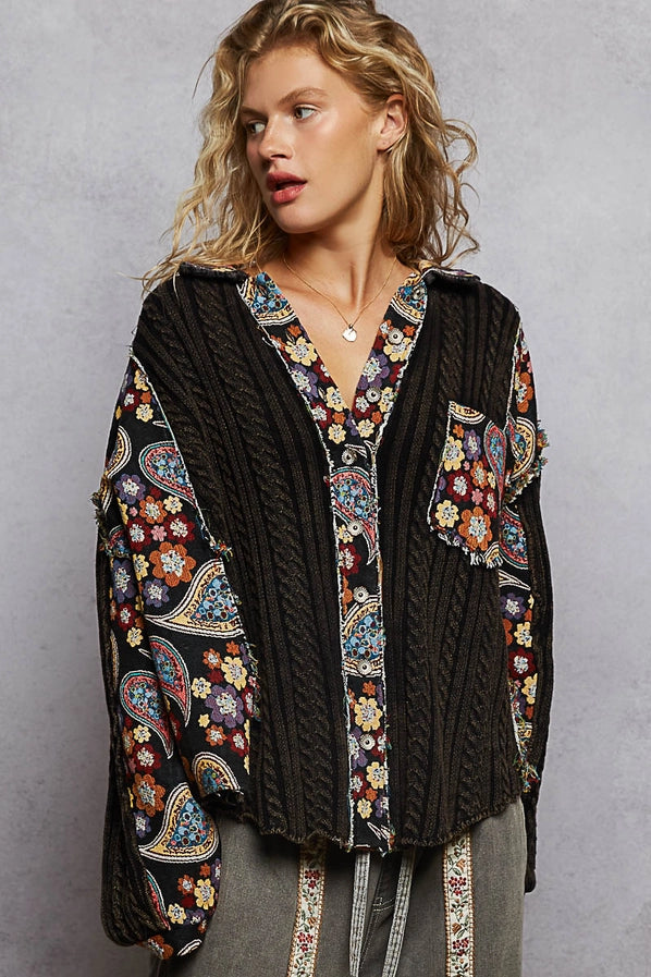 Boho Sweater Top