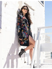 Embroidered "Love" Duster by Adore