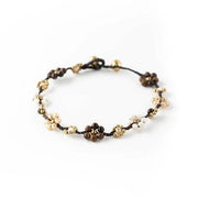 Crystal Flower Anklet
