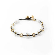 Crystal Flower Anklet