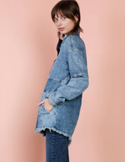 Pop-over Denim Jacket Robin Boutique