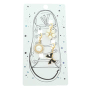 Shoe Set with Rhinestone, Pearl, Flower & Bow Charms Robin Boutique