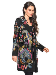 Embroidered "Love" Duster by Adore