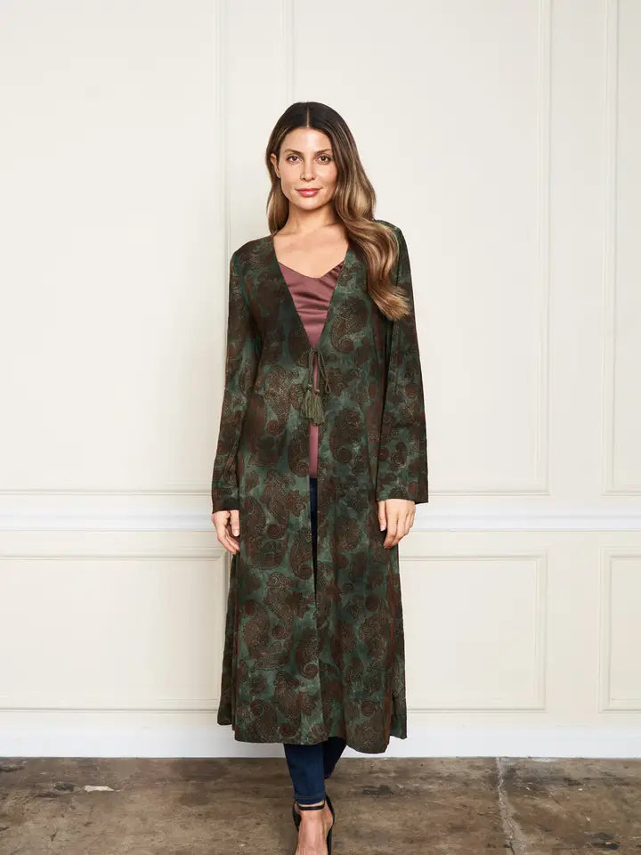 Flocked Kimono by Paparazzi