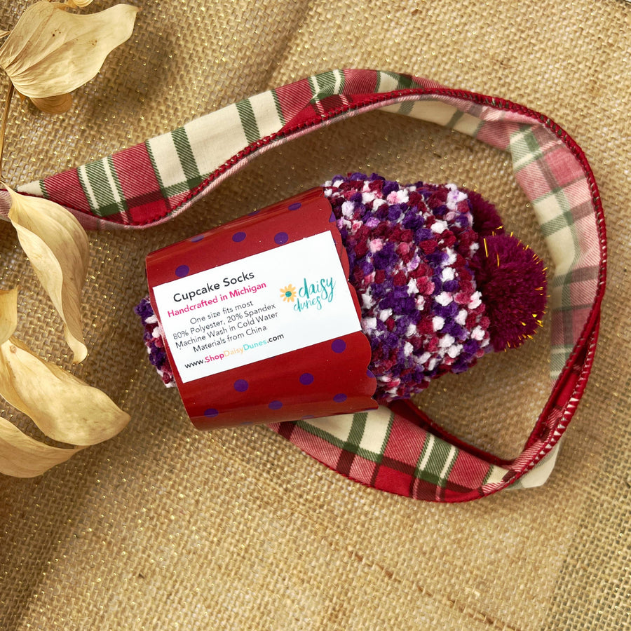 "Merry Christmas" Cozy Cupcake Socks Robin Boutique