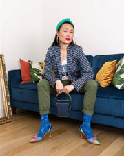 Celestial Shimmer Crew Sock