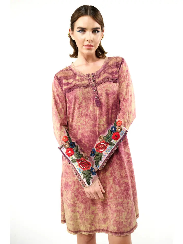 Under The Moon Light Tunic by Aratta