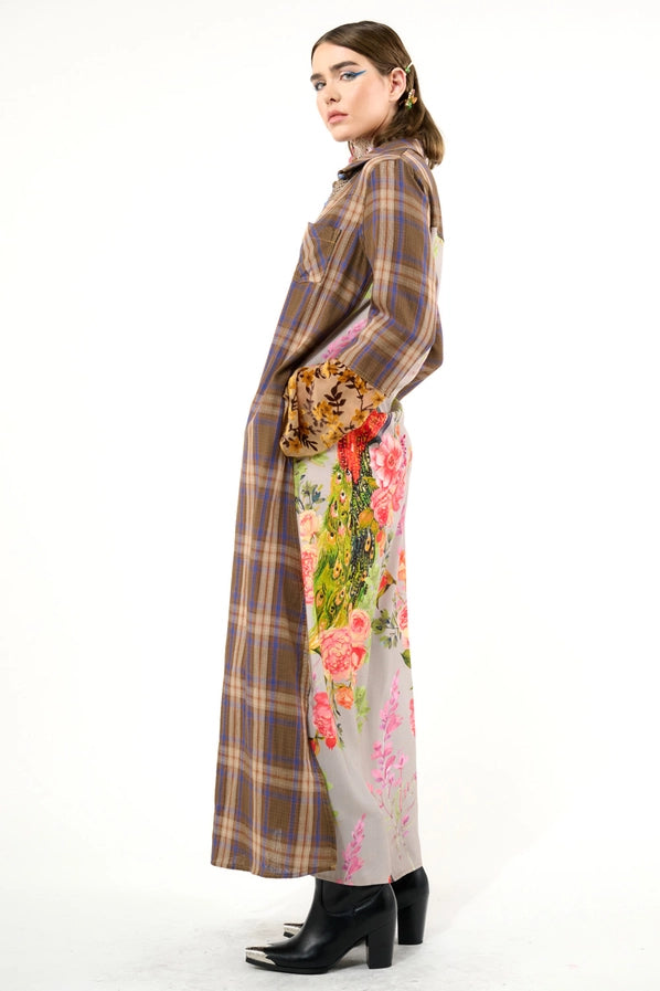 Anna Button Shirt Dress/Duster by Aratta