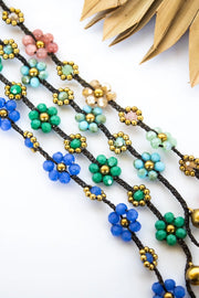 Crystal Flower Bracelet