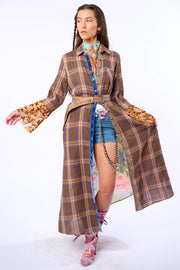 Anna Button Shirt Dress/Duster by Aratta