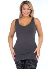 Reversible V-Neck Tank by M. Rena