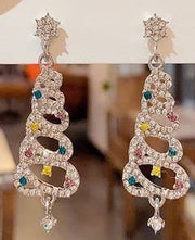 RHINESTONE CHRISTMAS TREE EARRINGS Robin Boutique