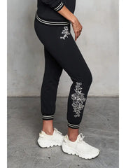 Embroidered French Terry Jogger by Paparazzi