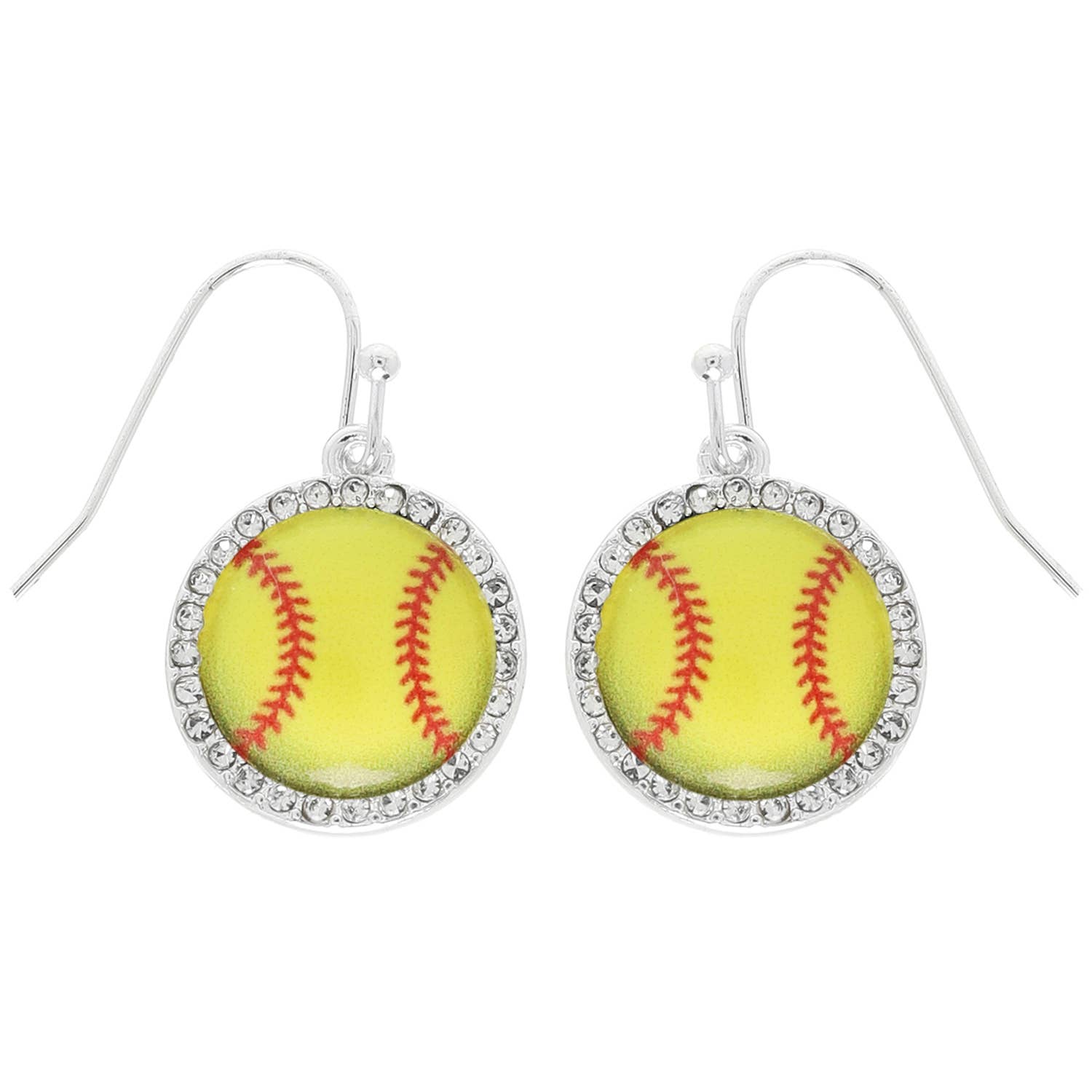 Gameday Softball Dangle Earrings Robin Boutique