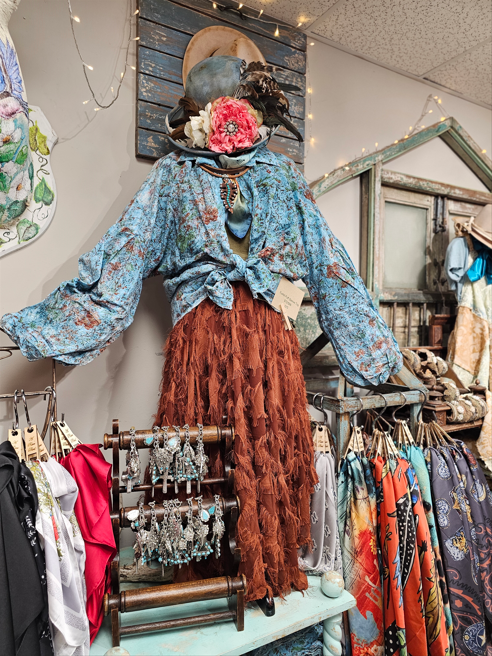 Rust Star Skirt in One Size