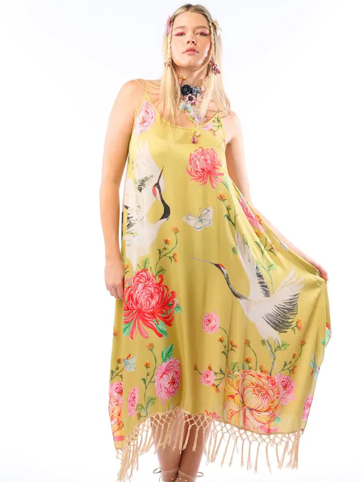 Legend Of The Crane Dress by Aratta