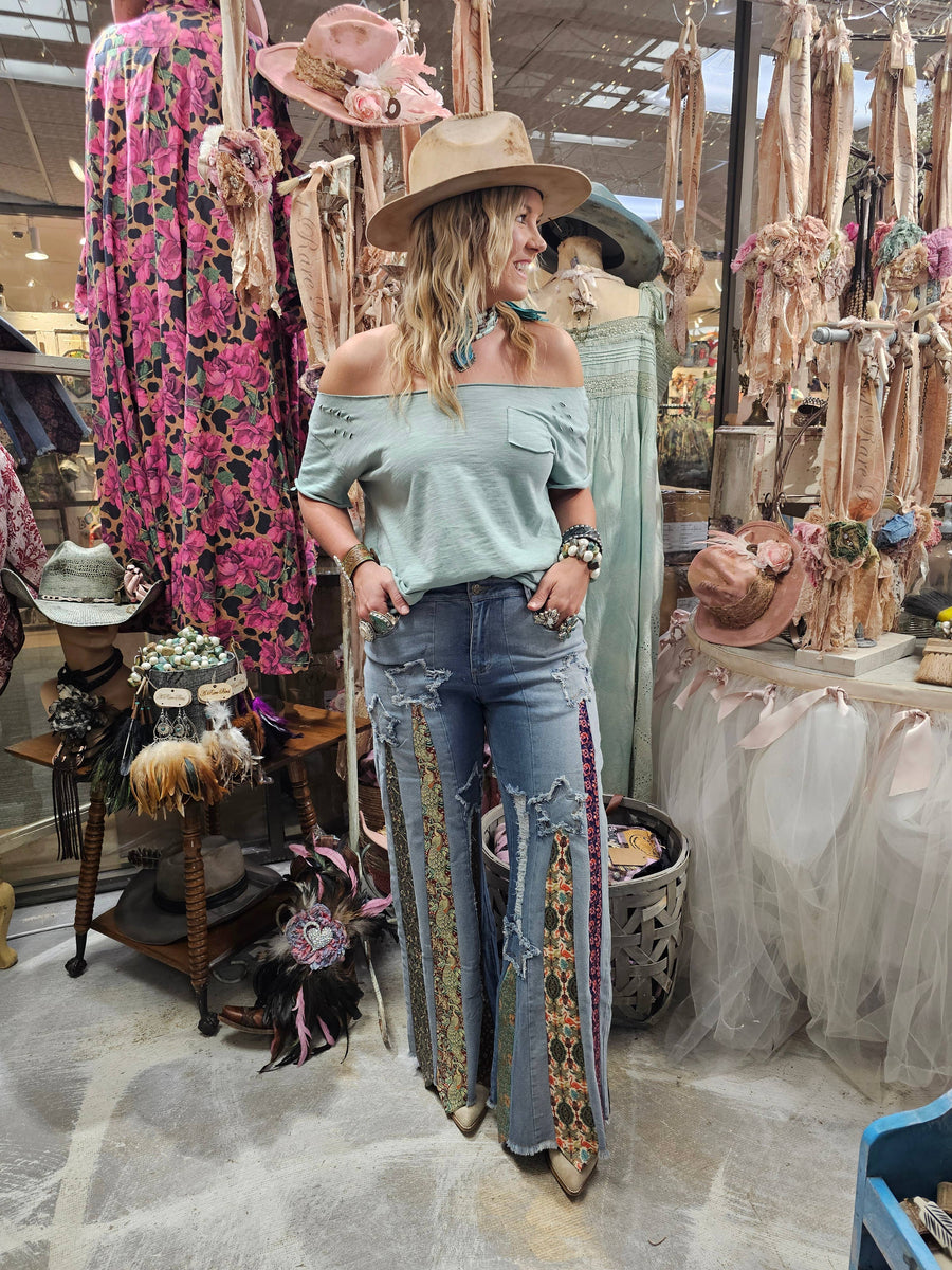 Vintage Tie Jeans Robin Boutique