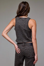 Cheetah Vest by Hidden Jeans