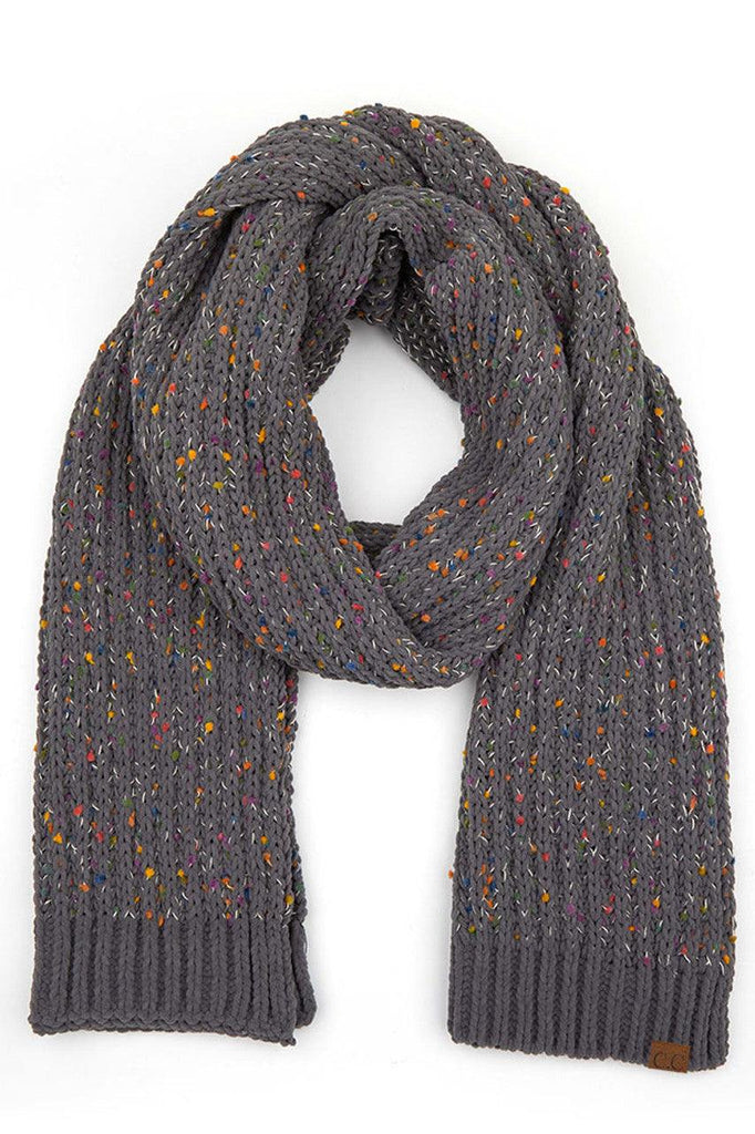 Confetti Knit Chenille Scarf 2070 - Robin Boutique-Boutique 